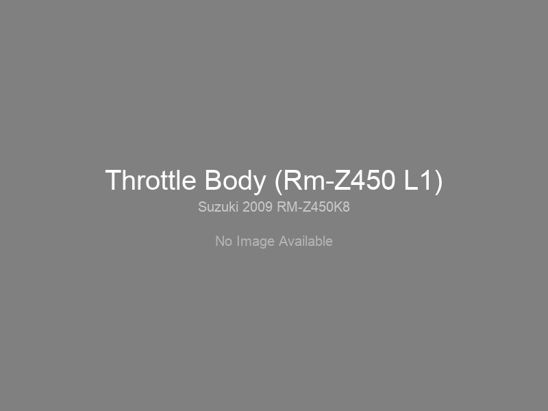 Throttle Body (Rm-Z450 L1)