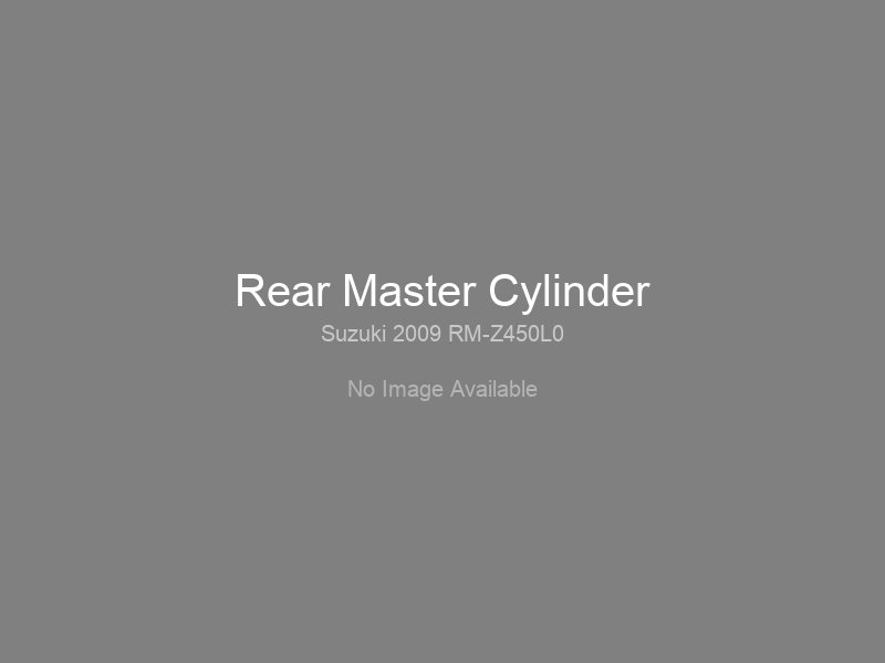 Rear Master Cylinder
