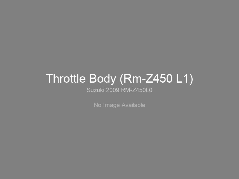 Throttle Body (Rm-Z450 L1)