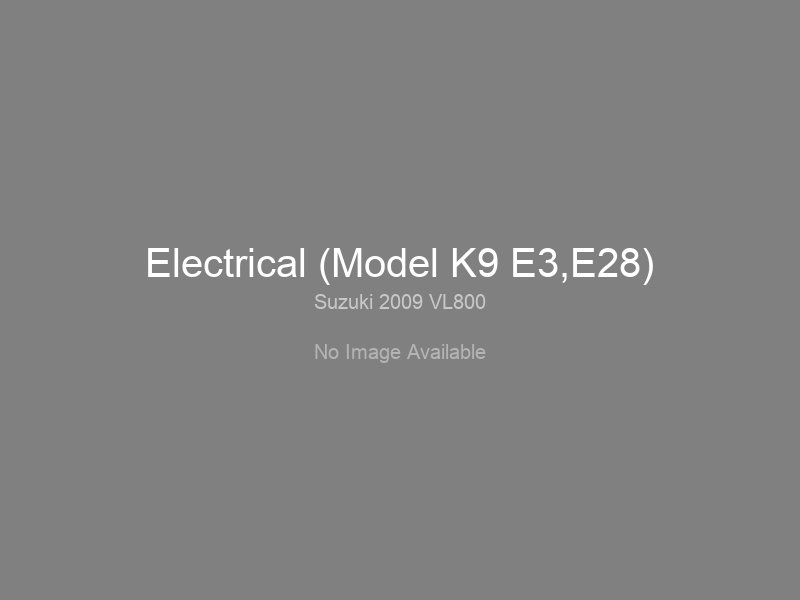 Electrical (Model K9 E3,E28)