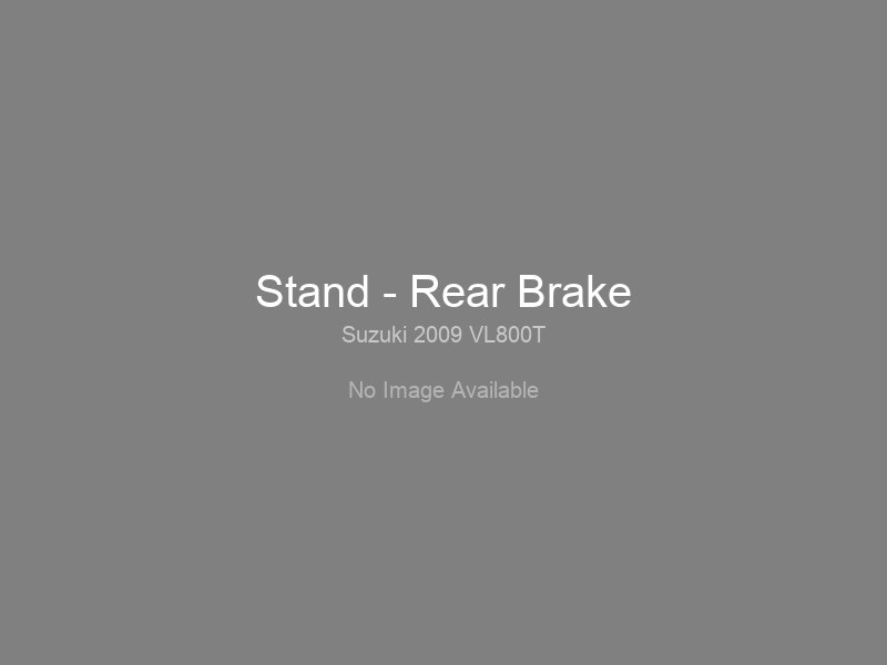 Stand - Rear Brake