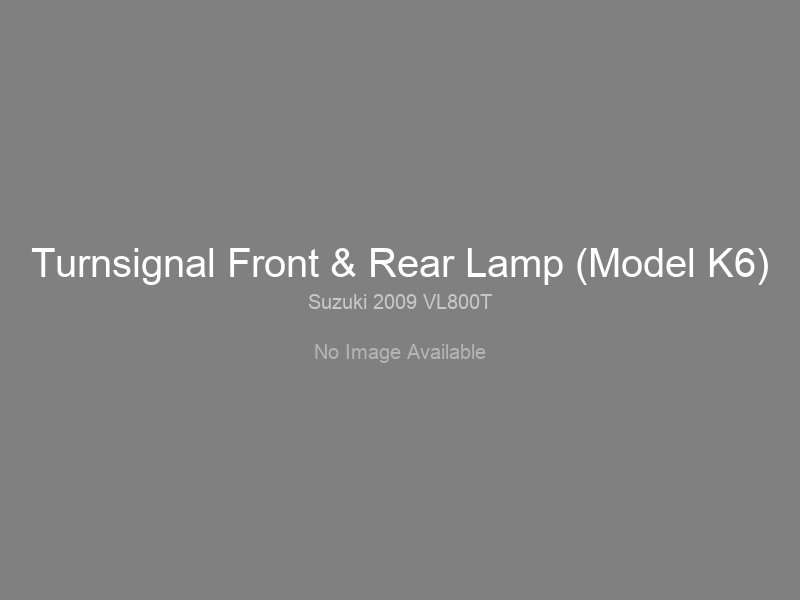 Turnsignal Front & Rear Lamp (Model K6)