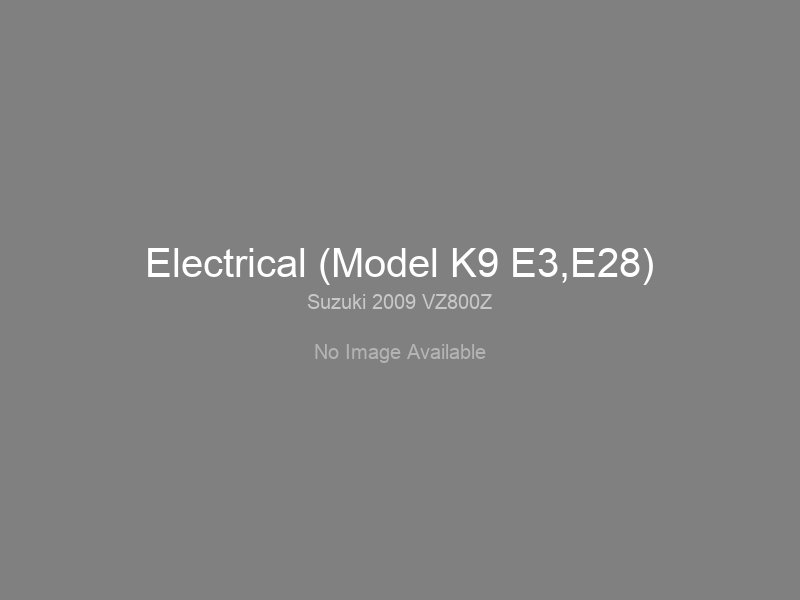 Electrical (Model K9 E3,E28)