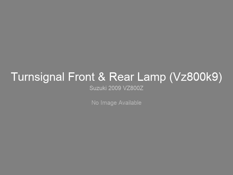 Turnsignal Front & Rear Lamp (Vz800k9)