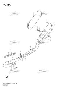 Нажмите для увеличения Muffler (Rm-Z450 L0)