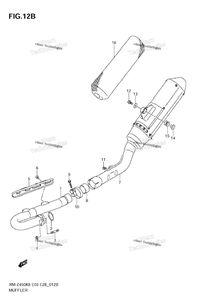 Нажмите для увеличения Muffler (Rm-Z450 L1)