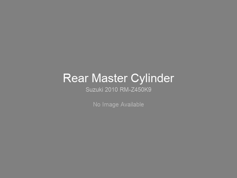 Rear Master Cylinder