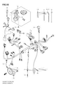 Нажмите для увеличения Wiring Harness (Dl650 L1 E33)