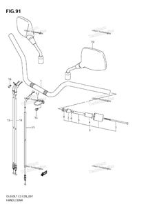 Нажмите для увеличения Handlebar (Dl650a L1 E33)