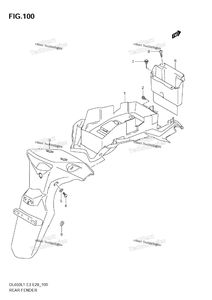 Нажмите для увеличения Rear Fender (Dl650 L1 E33)
