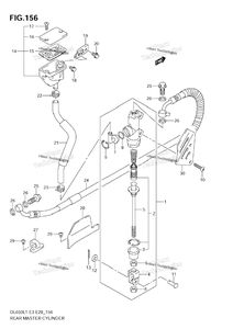 Rear Master Cylinder (Dl650 L1 E33)