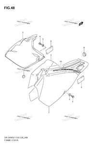 Нажмите для увеличения Frame Cover (Dr-Z400sl1 E28)