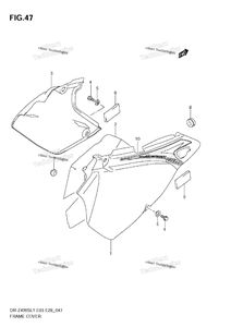Нажмите для увеличения Frame Cover (Dr-Z400sl1 E3)