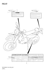 Label (Dr-Z400sl1 E33)