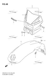 Нажмите для увеличения Headlamp Housing
