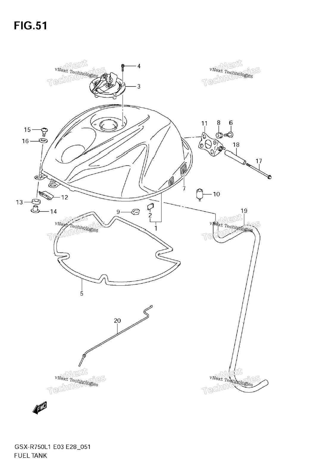 Fuel Tank (E33)