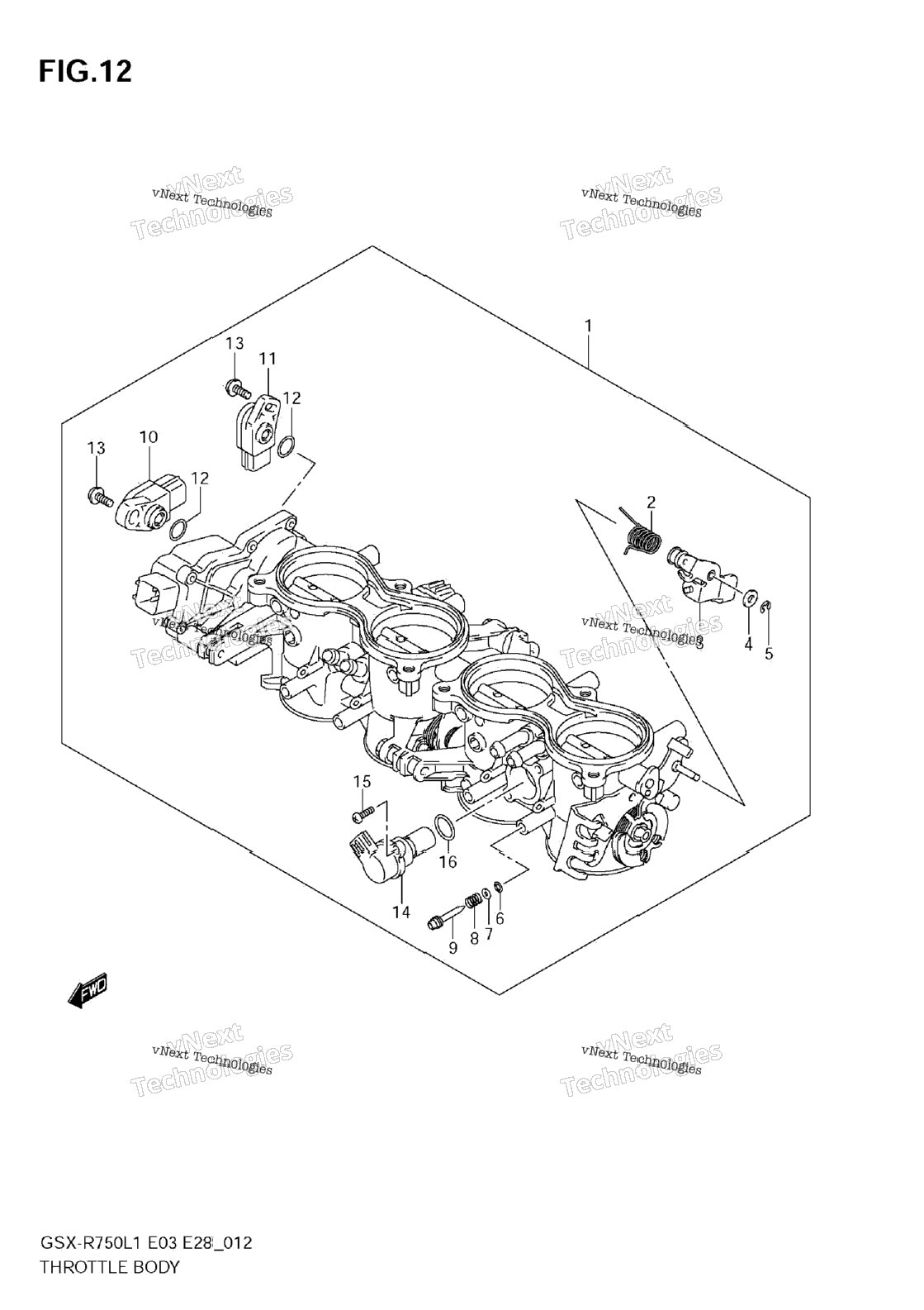 Throttle Body (E3)