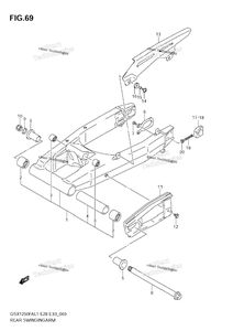 Нажмите для увеличения Rear Swingingarm