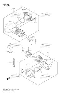 Нажмите для увеличения Turnsignal Lamp