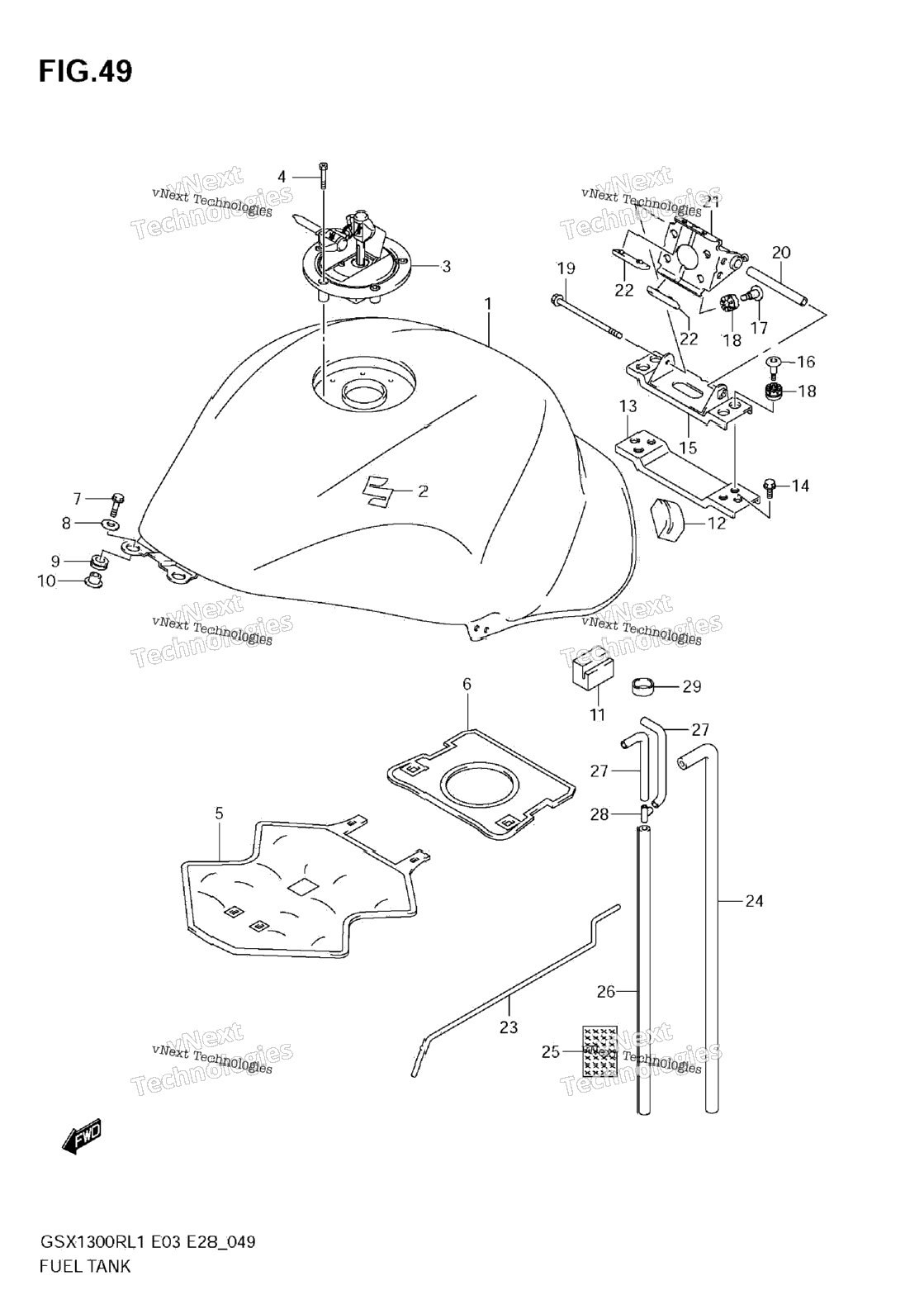 Fuel Tank (E28)