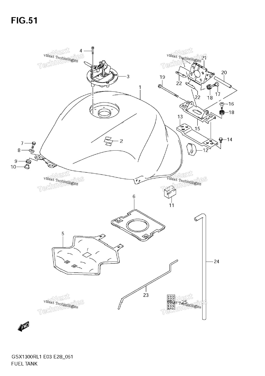 Fuel Tank (E33)