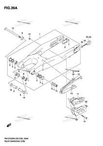 Нажмите для увеличения Rear Swinging Arm (Rm-Z450 L0)
