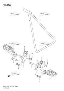 Footrest (Rm-Z450 L1)