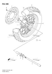 Нажмите для увеличения Front Wheel (Vl800t E3)
