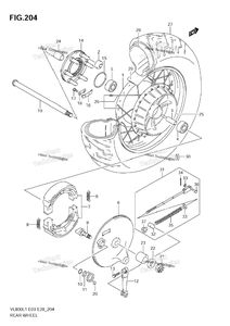 Нажмите для увеличения Rear Wheel (Vl800 E3)