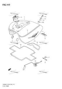 Fuel Tank (Vl800t E3)