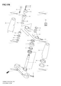 Steering Stem (Vl800c E28)
