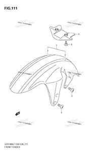 Нажмите для увеличения Front Fender (Vzr1800z L1 E33)