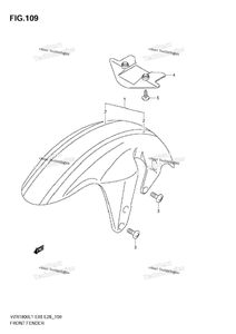Нажмите для увеличения Front Fender (Vzr1800z L1 E3)