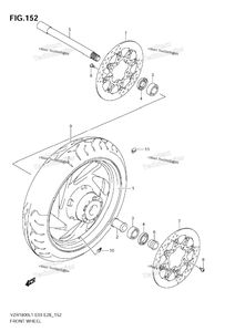 Нажмите для увеличения Front Wheel (Vzr1800z L1 E33)