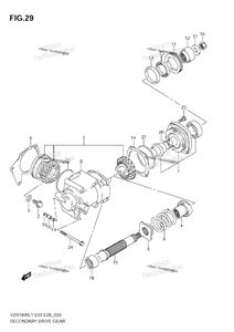Нажмите для увеличения Secondary Drive Gear