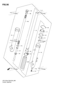 Нажмите для увеличения Front Damper (Dr-Z125l E28)