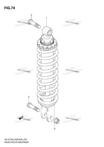 Rear Shock Absorber (Dr-Z125 E28)