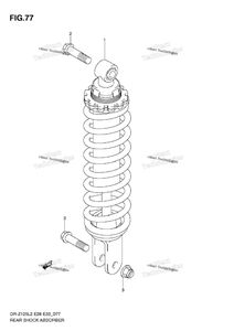 Нажмите для увеличения Rear Shock Absorber (Dr-Z125l E33)