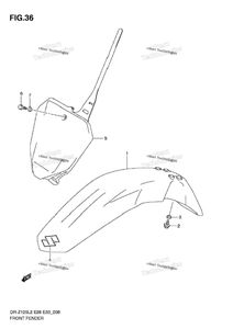 Нажмите для увеличения Front Fender