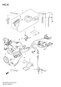 Нажмите для увеличения Wiring Harness (E33)