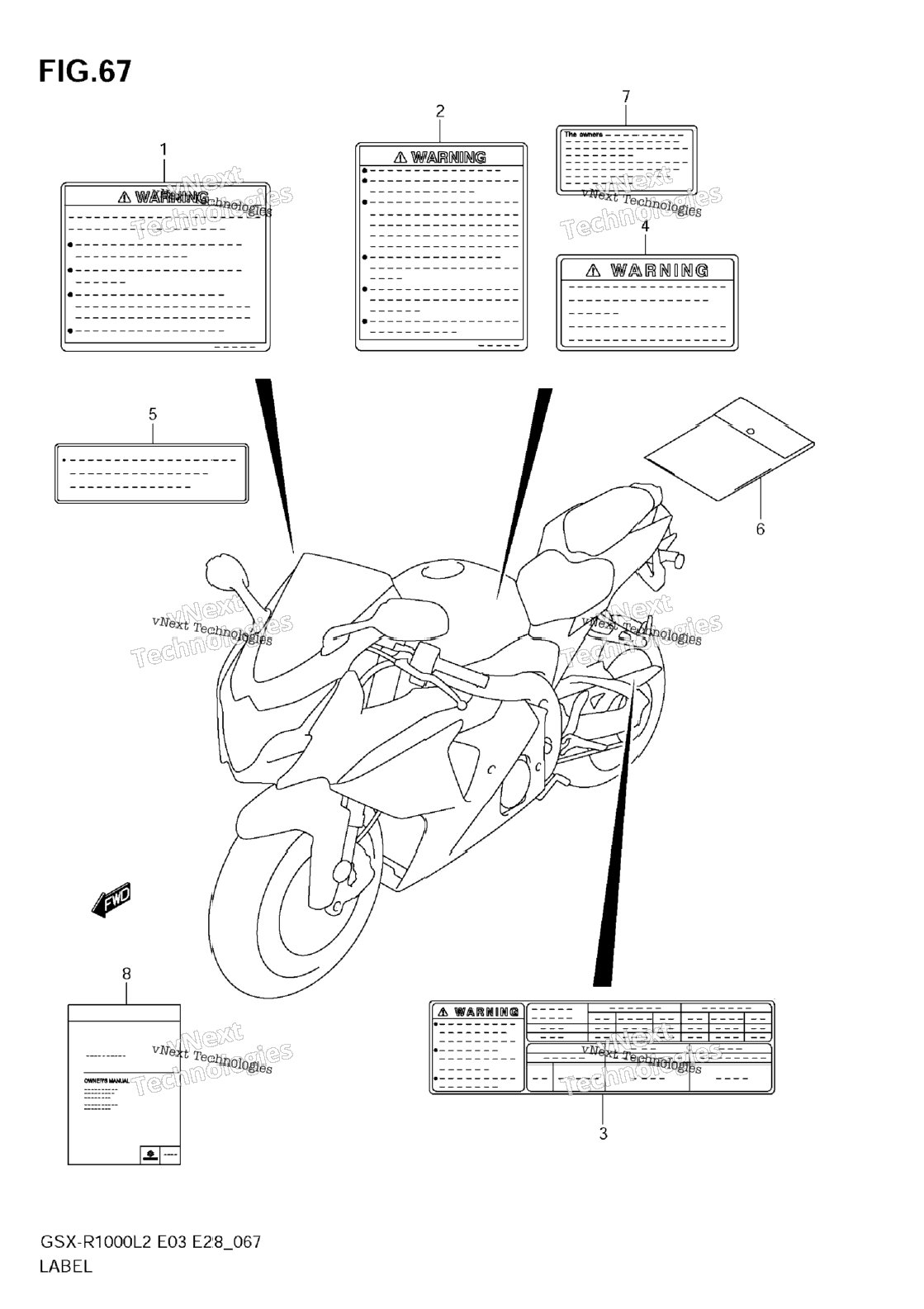 Label (Gsx-R1000 L2 E03)