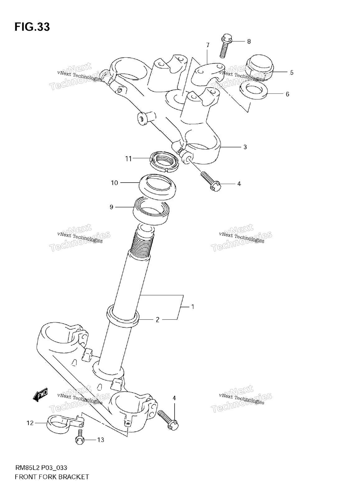 Front Fork Bracket