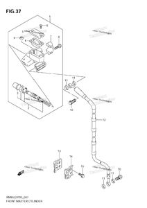 Front Master Cylinder (Rm85)
