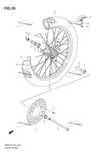 Front Wheel (Rm85l)