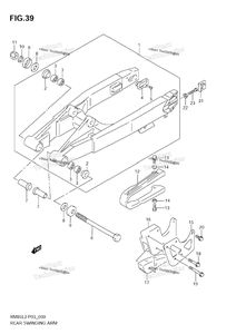Rear Swinging Arm (Rm85)