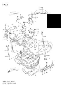 Нажмите для увеличения Front Cylinder Head (Vl800 E03)
