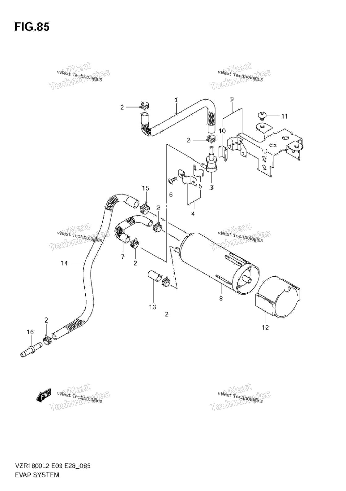 Evap System (Vzr1800z L2 E33)