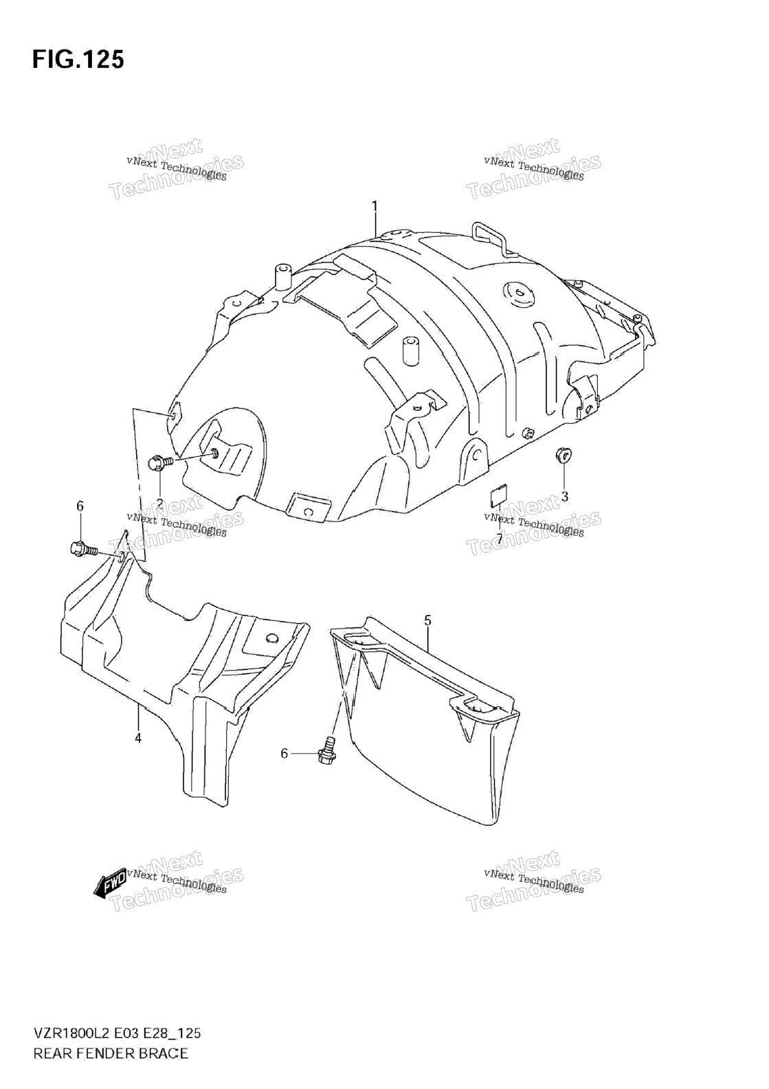 Rear Fender Brace