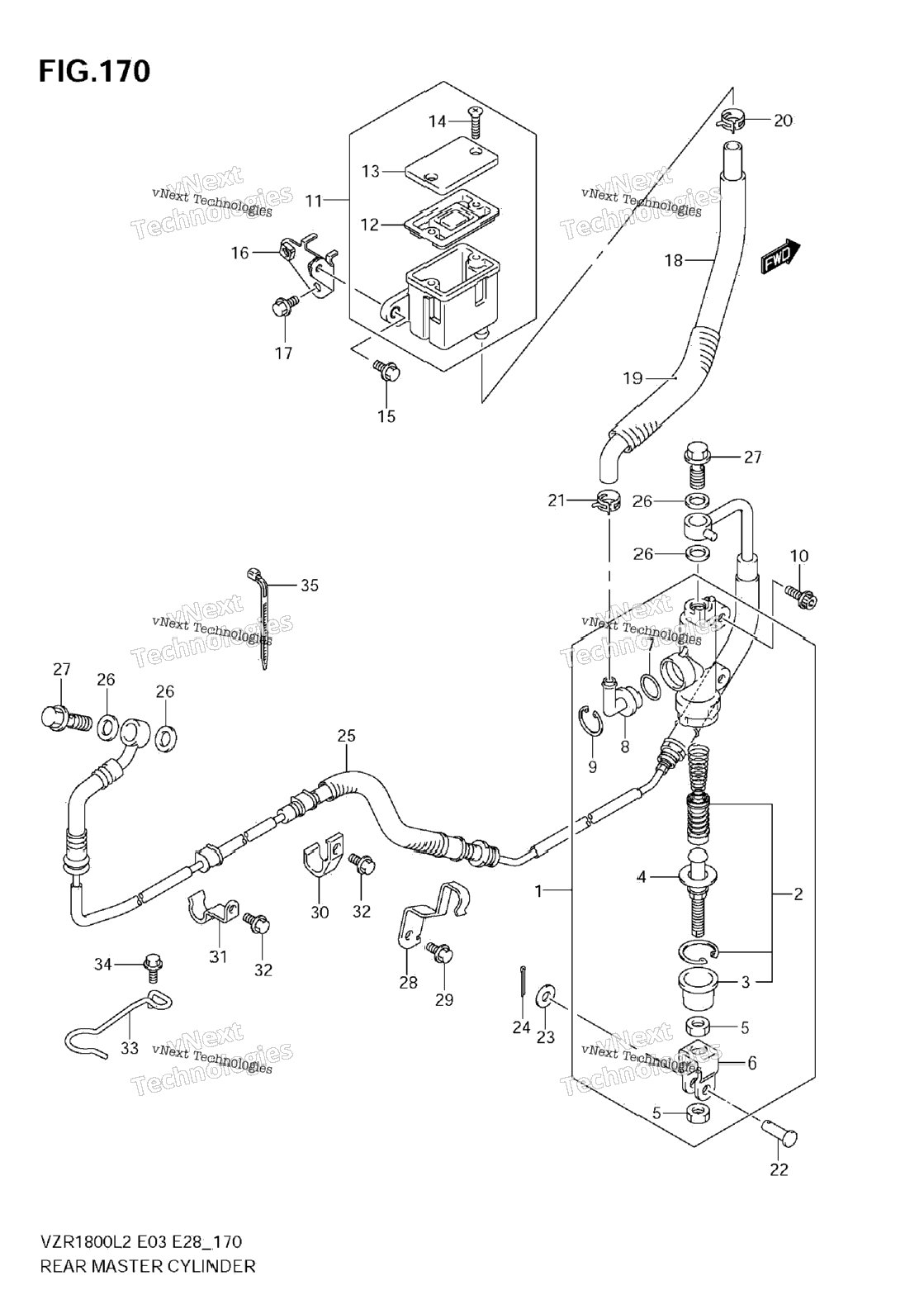 Rear Master Cylinder