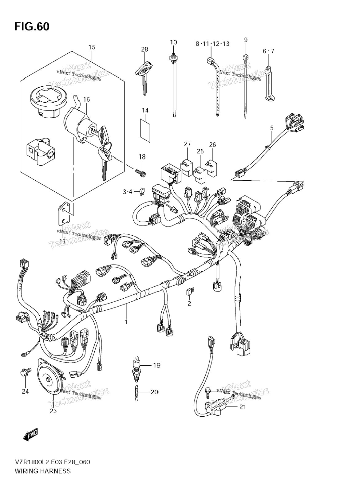 Wiring Harness (Vzr1800 L2 E03)